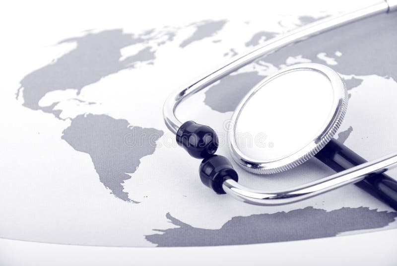 Globale Gezondheidszorg royalty-vrije stock afbeeldingen Globale Gezondheidszorg royalty-vrije stock afbeeldingen