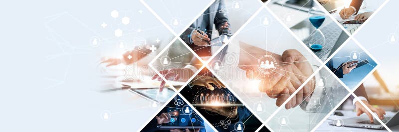 Globale Unternehmensstruktur. Analyse und Datenaustausch Kundenbindung durch Rekrutierung und weltweite Auslagerung stockbilder