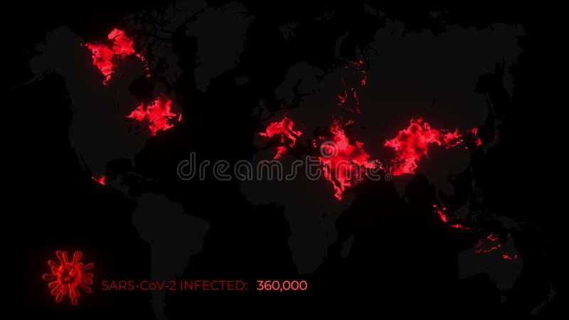 Globale Verbreitung des neuen Coronavirus
