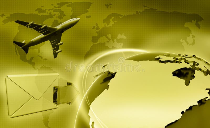 Globale zaken vector illustratie Globale zaken vector illustratie