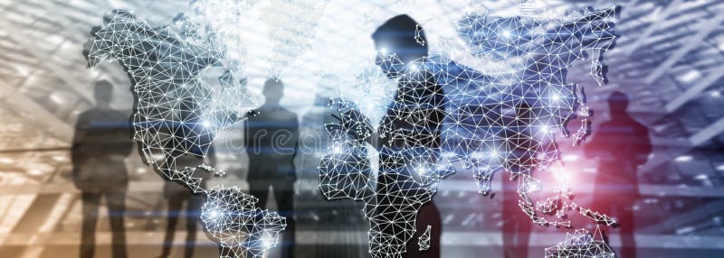Globales Weltkarte-Doppelbelichtungs-Netz Telekommunikation, internationales Gesch?ft Internet und Technologiekonzept lizenzfreie abbildung Globales Weltkarte-Doppelbelichtungs-Netz Telekommunikation, internationales Gesch?ft Internet und Technologiekonzept lizenzfreie abbildung