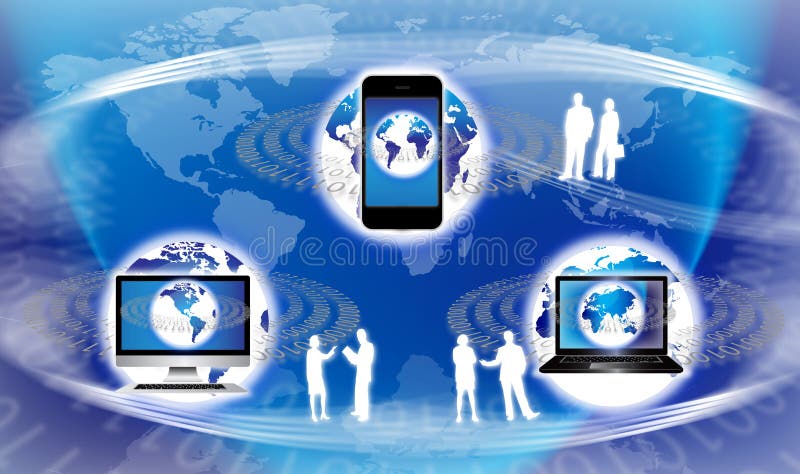 globalna wyposażenie technologia ilustracja wektor globalna wyposażenie technologia ilustracja wektor