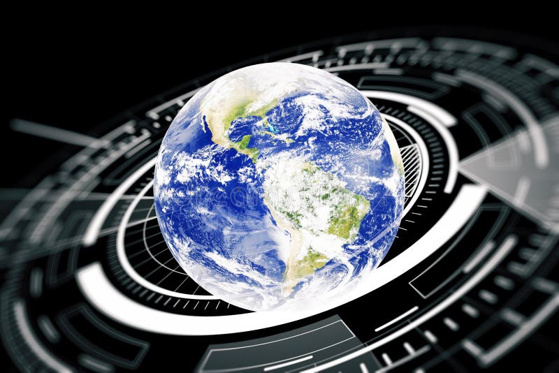 Globalnego biznesu technologii pojęcie ilustracji Globalnego biznesu technologii pojęcie ilustracji