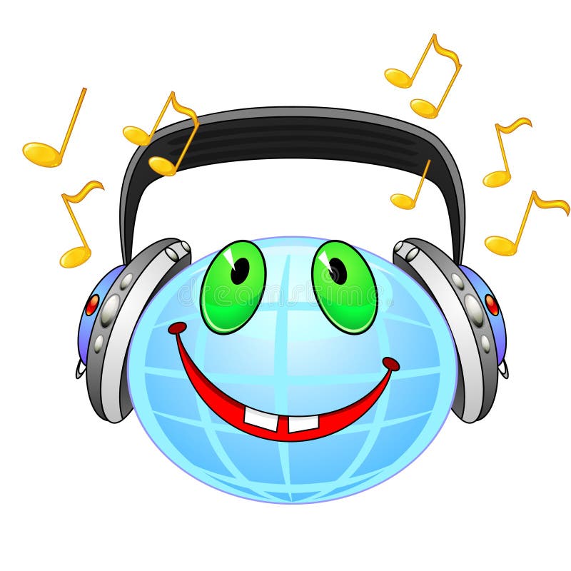 globalny muzyczny symbol ilustracji globalny muzyczny symbol ilustracji