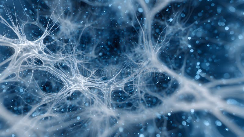 Globalt blockkedjenätverk som skyddar digitala data med hjälp av neural intelligens vektor illustrationer
