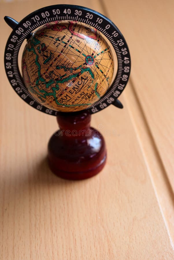 Globe antique images libres de droits Globe antique images libres de droits