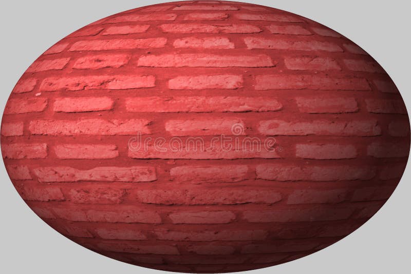 A Globe of Cement and Bricks Stock Image - Image of city, material