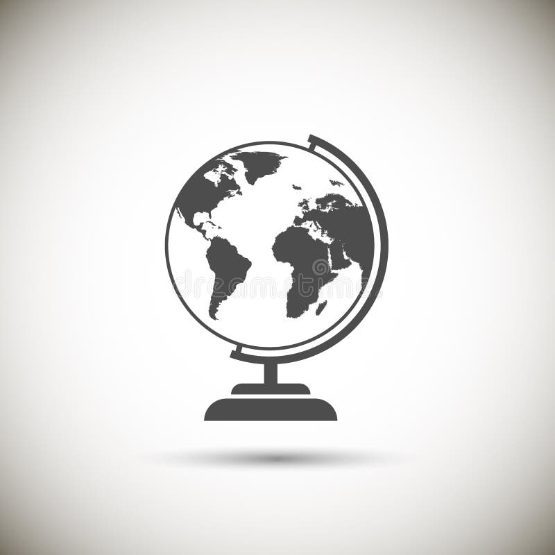 Globe icon vector illustration