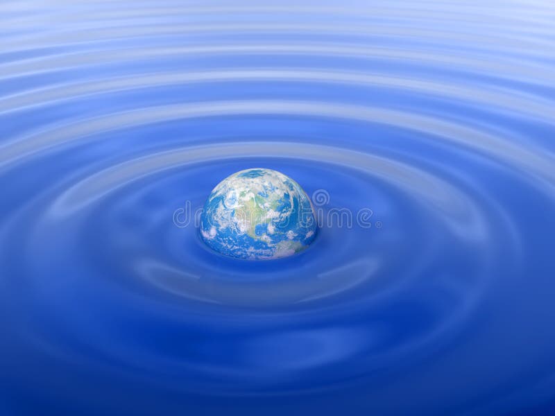 Globe in Water