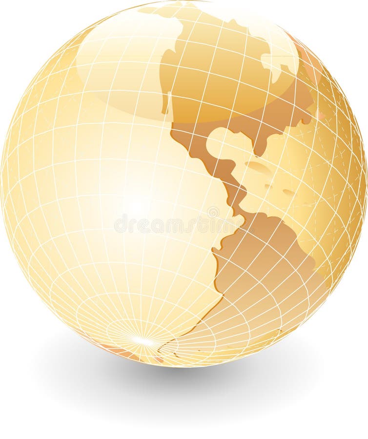 Globepearl royalty free illustration