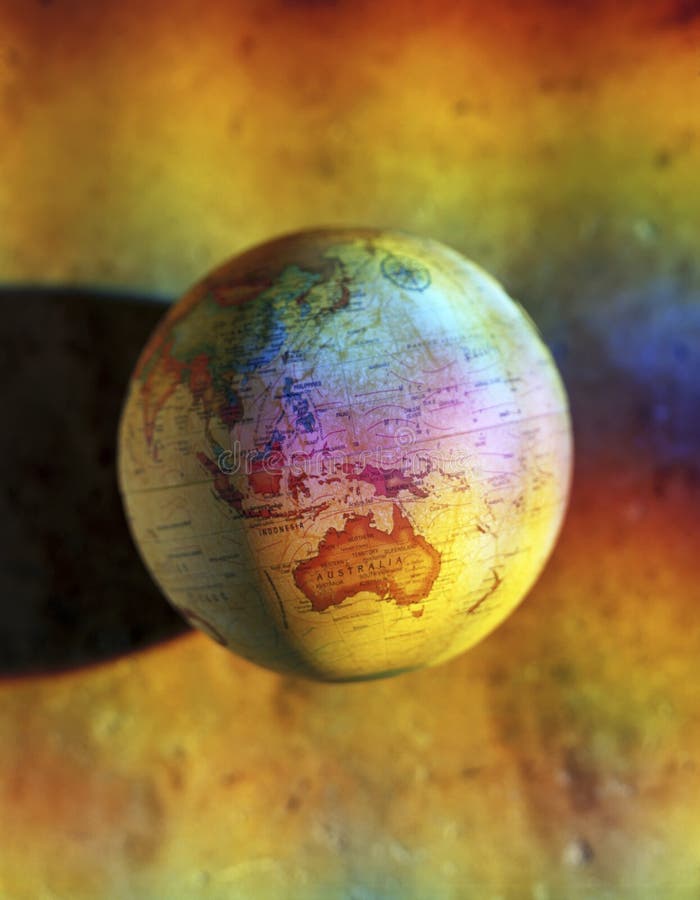 Globo Austrália do mundo Globo Austrália do mundo