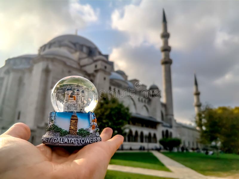 A Turquia a Mesquita Azul de Istambul Snowglobe Tourist Loja - China Globo  de neve e Loja Globo de neve preço