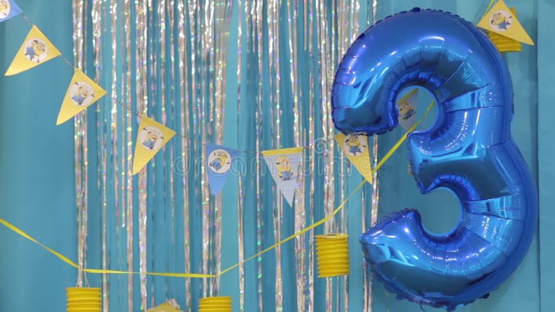 Decoraciones de fiesta de cumpleaños de 3 años para niña