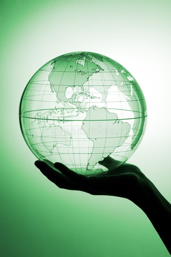 Globo a disposición fotografía de archivo libre de regalías Globo a disposición fotografía de archivo libre de regalías