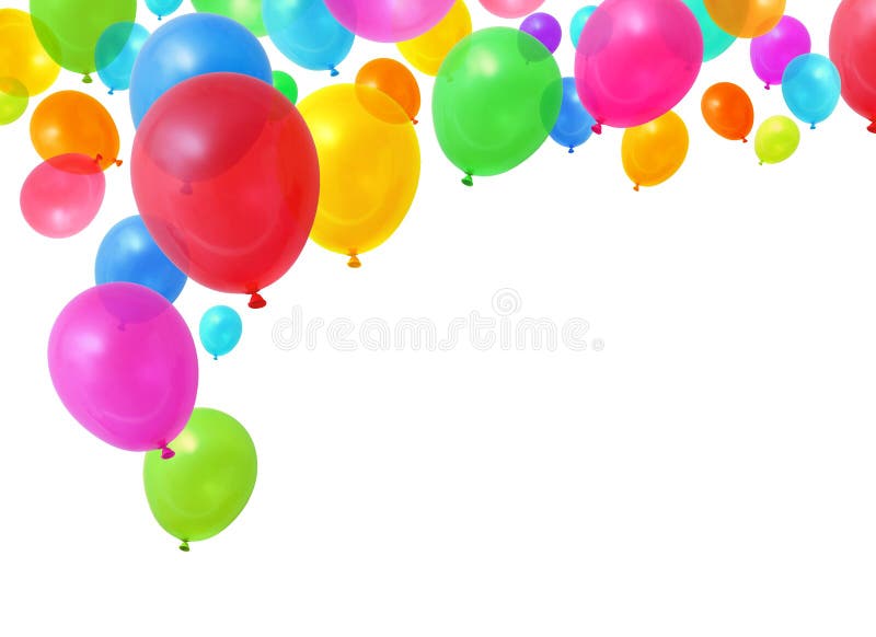 Globos coloridos fotografía de archivo libre de regalías