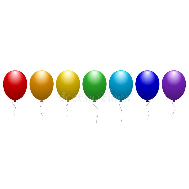 Globos De Todos Los Colores Del Arco Iris Objetos Festivos Vector Ilustracion Del Vector Ilustracion De Color Arte Globos De Todos Los Colores Del Arco Iris Objetos Festivos Vector Ilustracion Del Vector Ilustracion De Color Arte