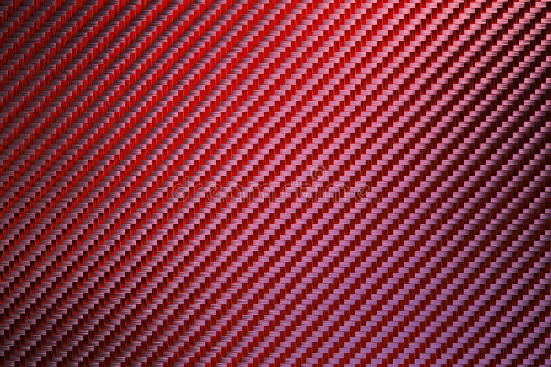 Glossy Red Finish Carbon Fiber Texture. Textured Backgrounds Stock Illustration Illustration