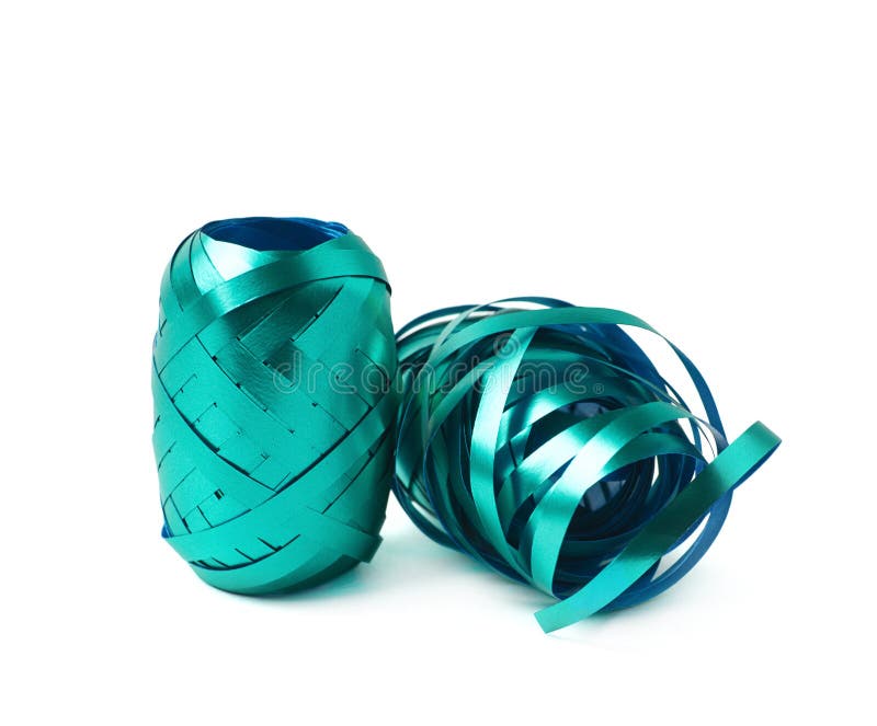 Glossy ribbon reel royalty free stock images