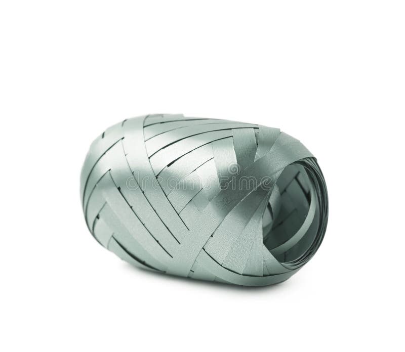 Glossy ribbon reel royalty free stock photography