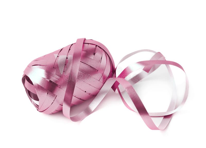 Glossy ribbon reel stock photos