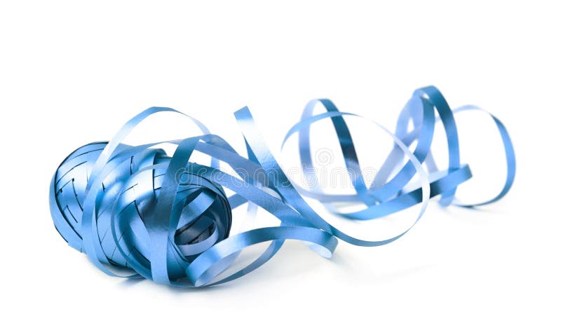Glossy ribbon reel royalty free stock photography