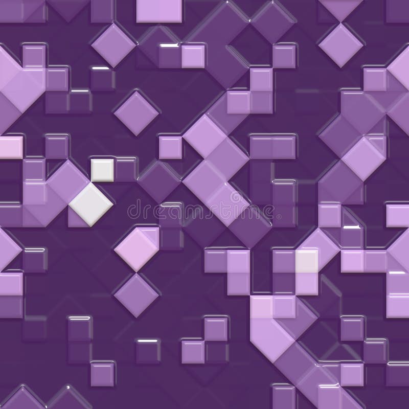 Glossy Tiles Color Abstract Background Stock Illustration