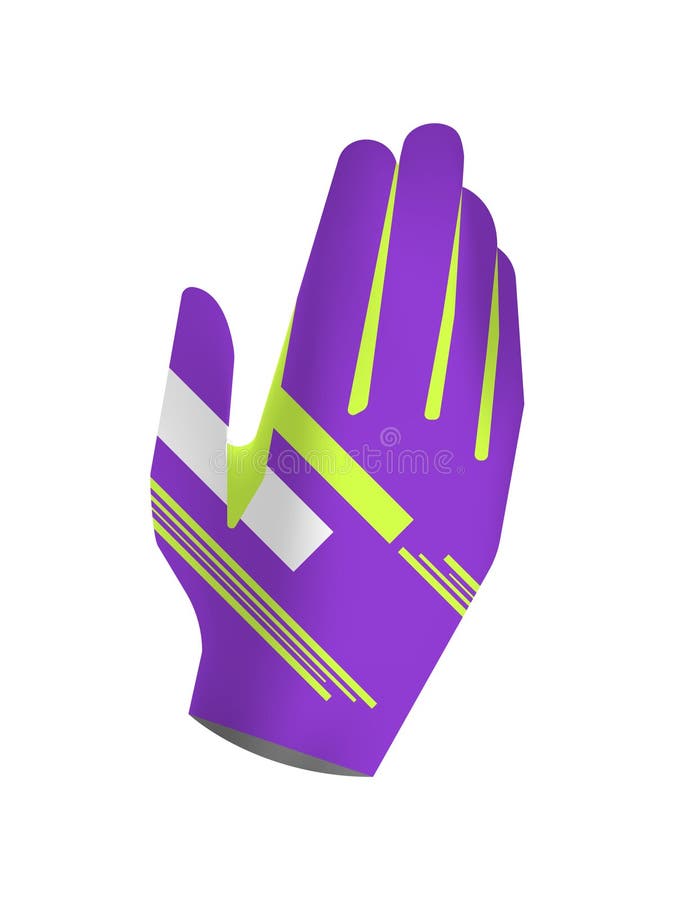 Download Motocross gloves mockup stock vector. Illustration of ...