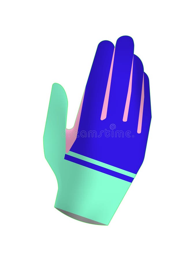 Download Motocross gloves mockup stock vector. Illustration of ...