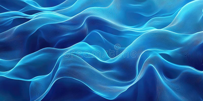 Glow Network Abstract: Interconnected Nodes and Lines with Warm, Golden Light on a Dark Background royalty free illustration