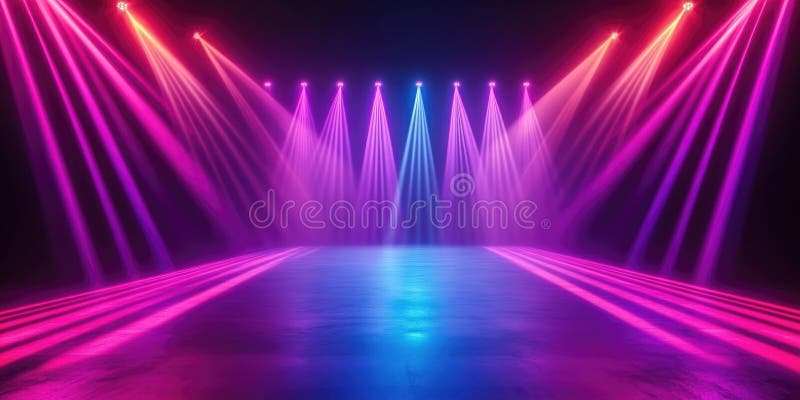 Glow Network Abstract: Interconnected Nodes and Lines with Warm, Golden Light on a Dark Background vector illustration