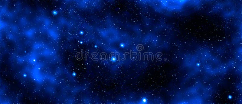 Glow Stars Seamless Background Stock Illustration - Download Image