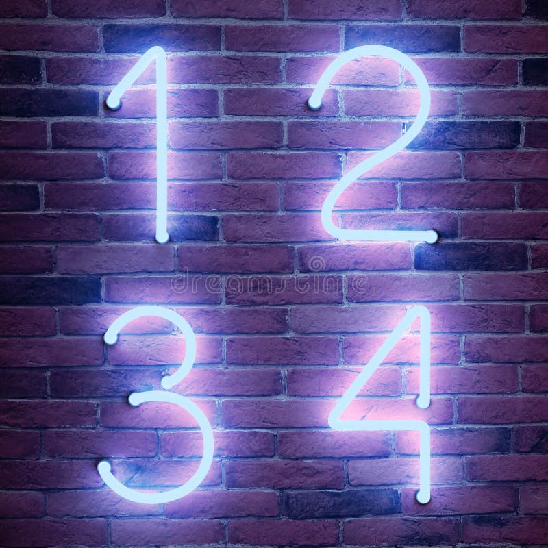 Number 1 Neon Sign