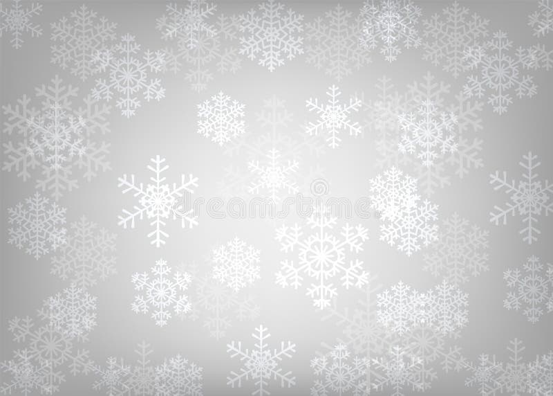 Glowing snowflakes