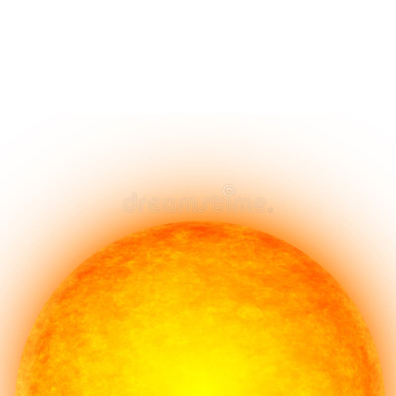 Half sun stock vector. Illustration of orange, abstract 175846937