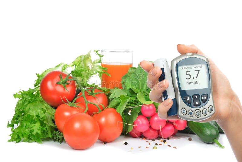 Glucometer 5. 7 έννοιας διαβήτη στοκ φωτογραφία με δικαίωμα ελεύθερης χρήσης