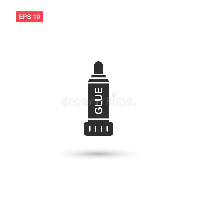 Glue stick icon vector isolated 4 eps10. Applicator stick vectors