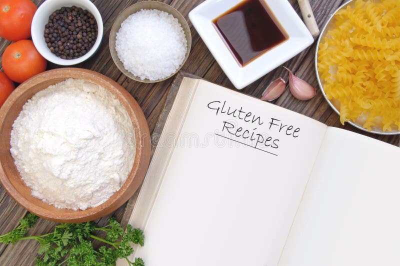 Gluten free stock photo