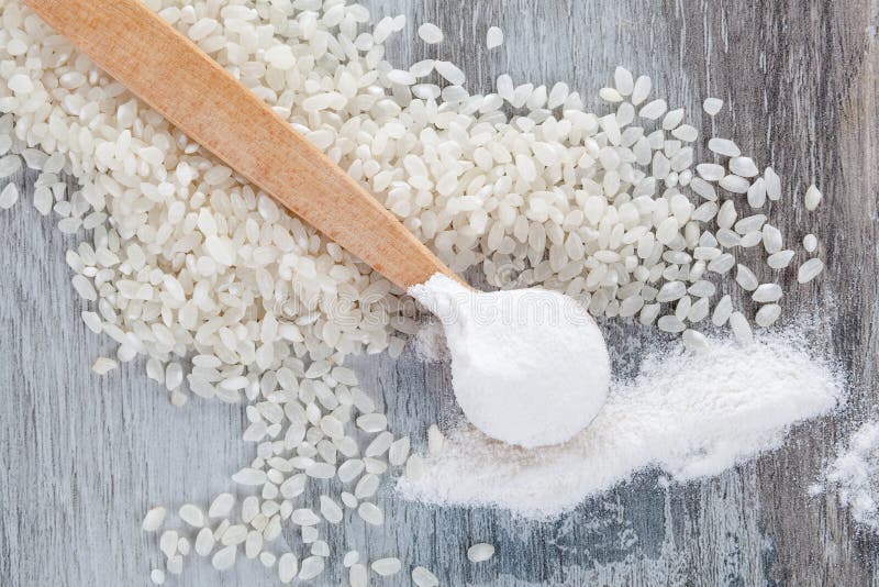 Gluten-free rice flour. stock photo. Image of agriculture - 103535518