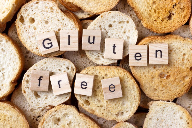 Gluten vrije tekst op Achtergrond van vele kleine ronde beschuiten Hoogste mening royalty-vrije stock fotografie Gluten vrije tekst op Achtergrond van vele kleine ronde beschuiten Hoogste mening royalty-vrije stock fotografie