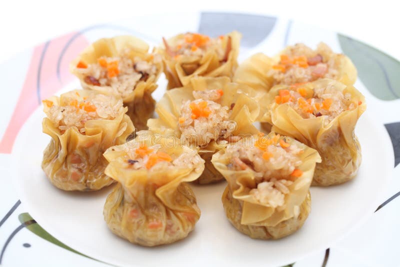 Glutinous Rice Dumplings stock photos