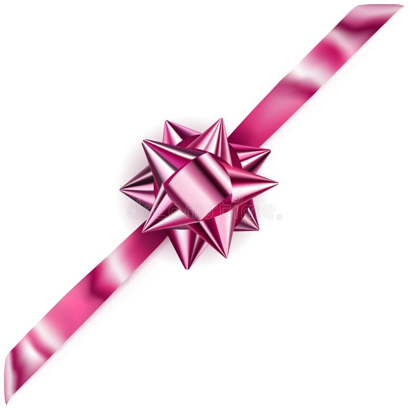 Glänzender Bogen mit diagonal Band lizenzfreie abbildung Glänzender Bogen mit diagonal Band lizenzfreie abbildung
