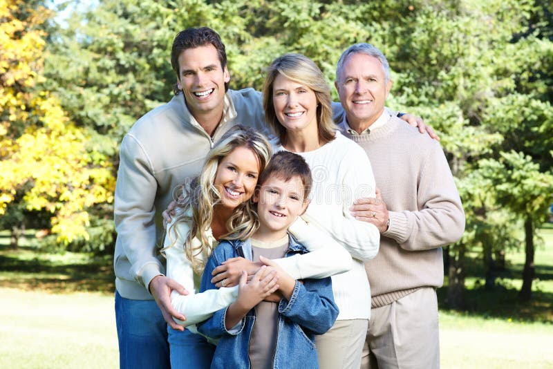 Glückliche Familie lizenzfreies stockfoto Glückliche Familie lizenzfreies stockfoto