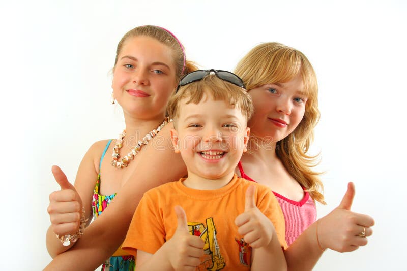 Glückliche Kinder lizenzfreie stockfotos Glückliche Kinder lizenzfreie stockfotos