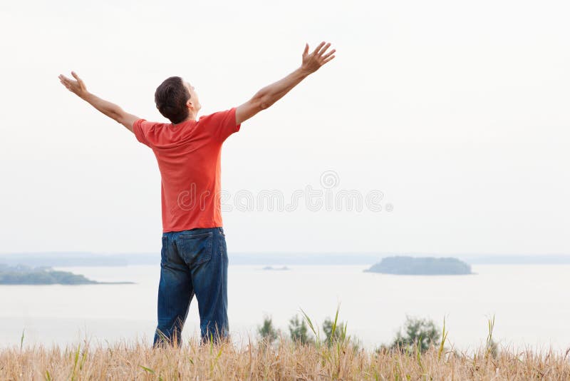 Glücklicher Mann lizenzfreies stockfoto Glücklicher Mann lizenzfreies stockfoto