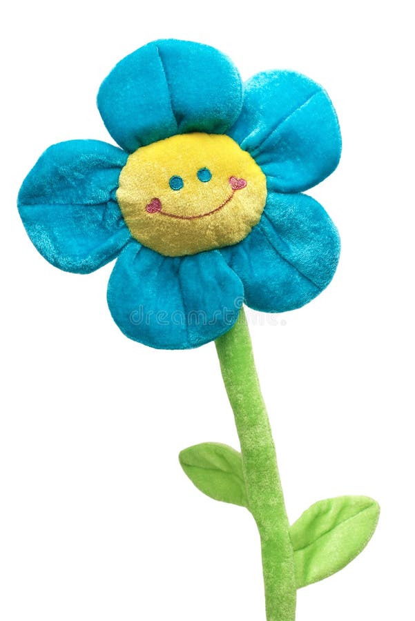 Glückliches Blumenspielzeug lizenzfreies stockbild Glückliches Blumenspielzeug lizenzfreies stockbild