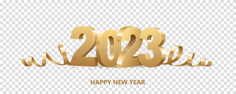 Glückliches neues Jahr 2023 vektor abbildung