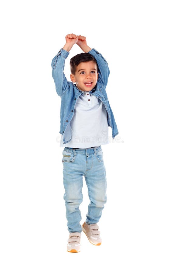 Glückliches Zigeunerkindertanzen stockfoto Glückliches Zigeunerkindertanzen stockfoto