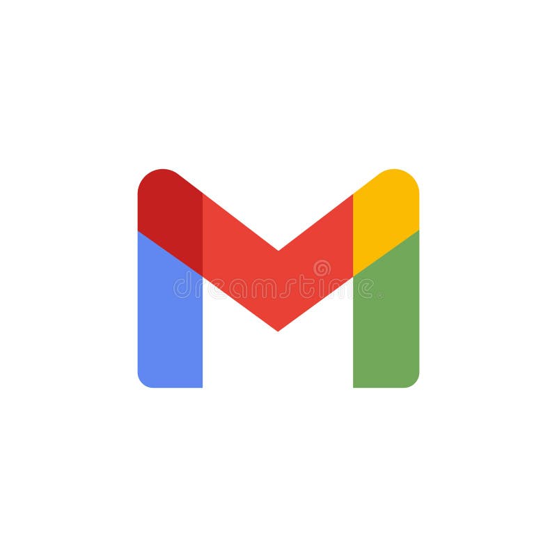 Gmail Logo. Google LLC. Apps from Google. Official Logotypes of ...