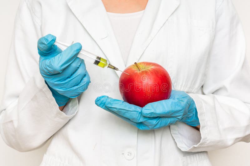 Genetically modified food background