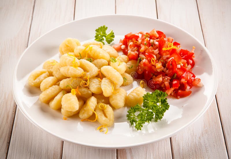 Gnocchi stock image. Image of noodle, diet, dumpling 88879001